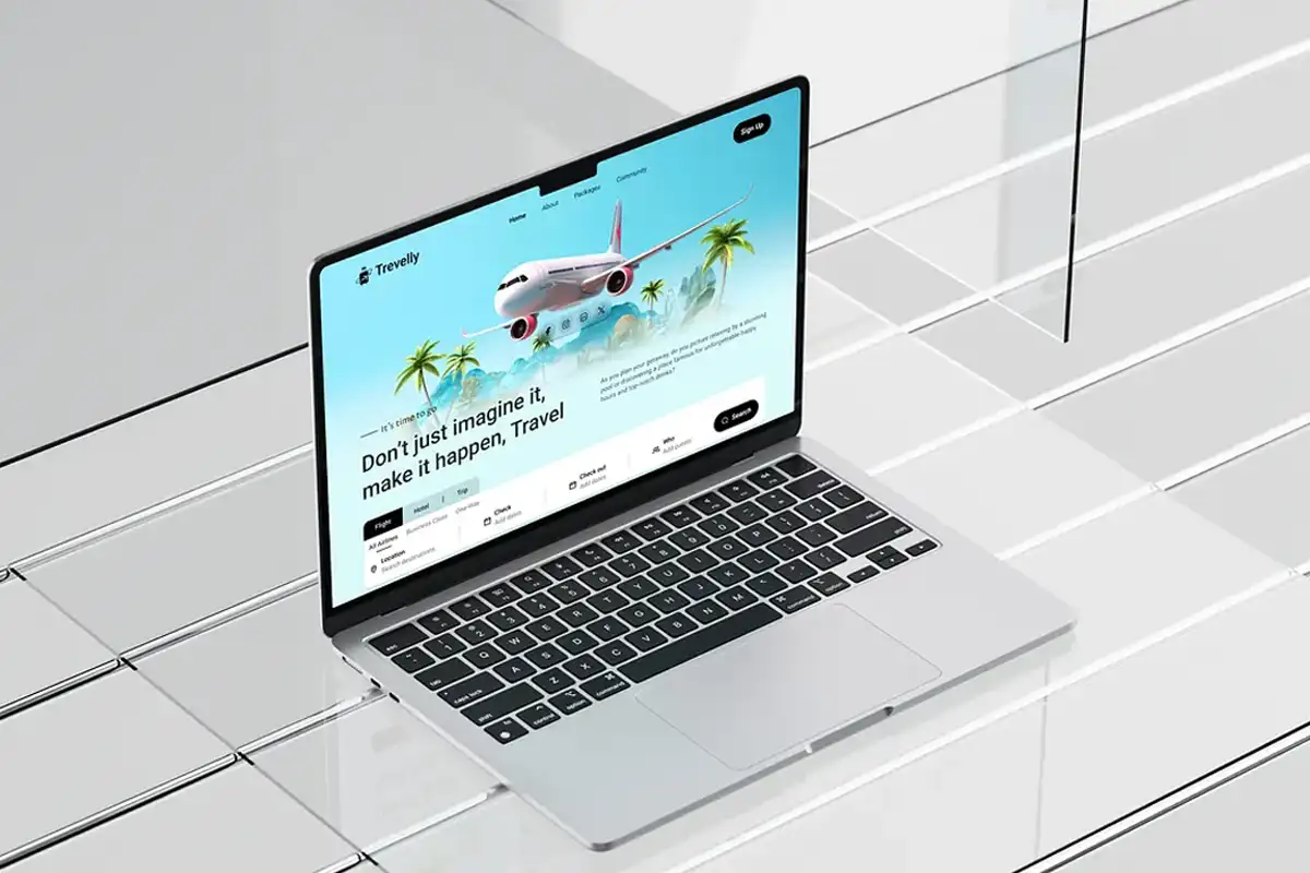 طراحی سایت آژانس هواپیمایی