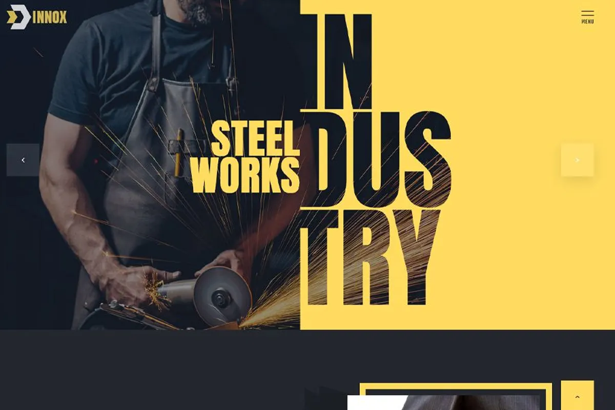 طراحی سایت صنعتی