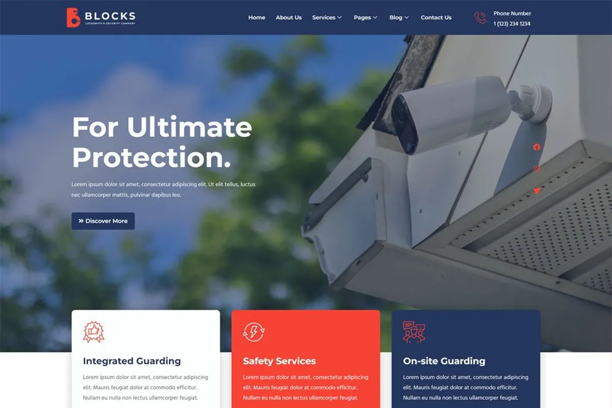 وبسایت صنعتی مدرن